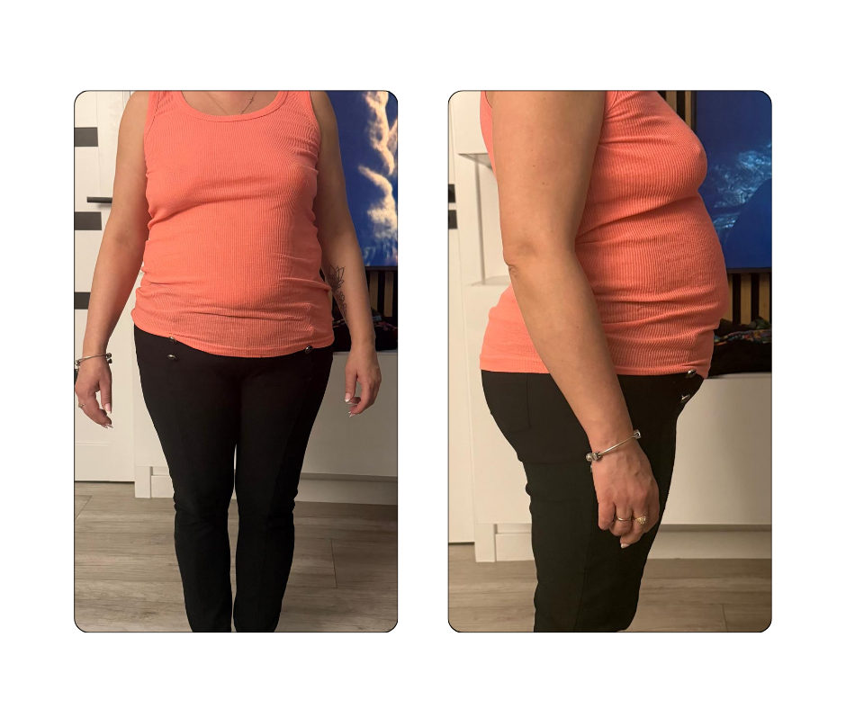 KetoDietetyk - Ewa przed metamorfozą -> -13 kg w 4 msc